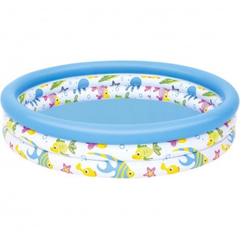 Детский надувной бассейн BESTWAY ОКЕАН 122х25см 140л, от 2 лет